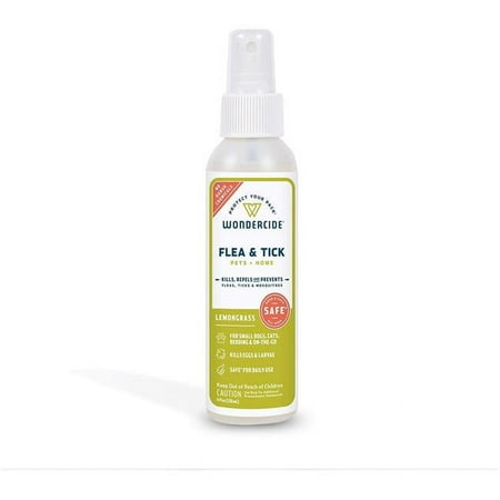 UPC: 0019962890727 | Wondercide 019962890727 4 oz Flea Tick & Mosquito Control Spray – Lemongrass