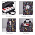 thumbnail image 3 of Yiaed Flowers And Birds Print Lightweight Backpack Travel Backpacks Hiking Daypack for Women Men, 3 of 5