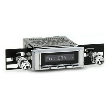 RetroRadio Compatible with 1964-66 GMC C/K Series Truck Features Include Bluetooth, USB, AM/FM HC-M2-111-04-74G