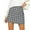 Black, variant on Arlun Womens Plaid Wool Mini Skirts Fall Winter Small Fragrant High Waist Bodycon Pencil Short Skirts Vintage Woolen Zipper Comfort Tartan Skirt Pink XL