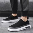 thumbnail image 5 of NOKIO Men'S Spring Breathable Soccer Shoes Spring Men'S Mesh Casual Trainers Men'S Casual Slip-On Sneakers Summer Fashion Men's One Foot Stirrup Sneakers Men's Mesh Cloth Comfortable Casual Shoes, 5 of 5