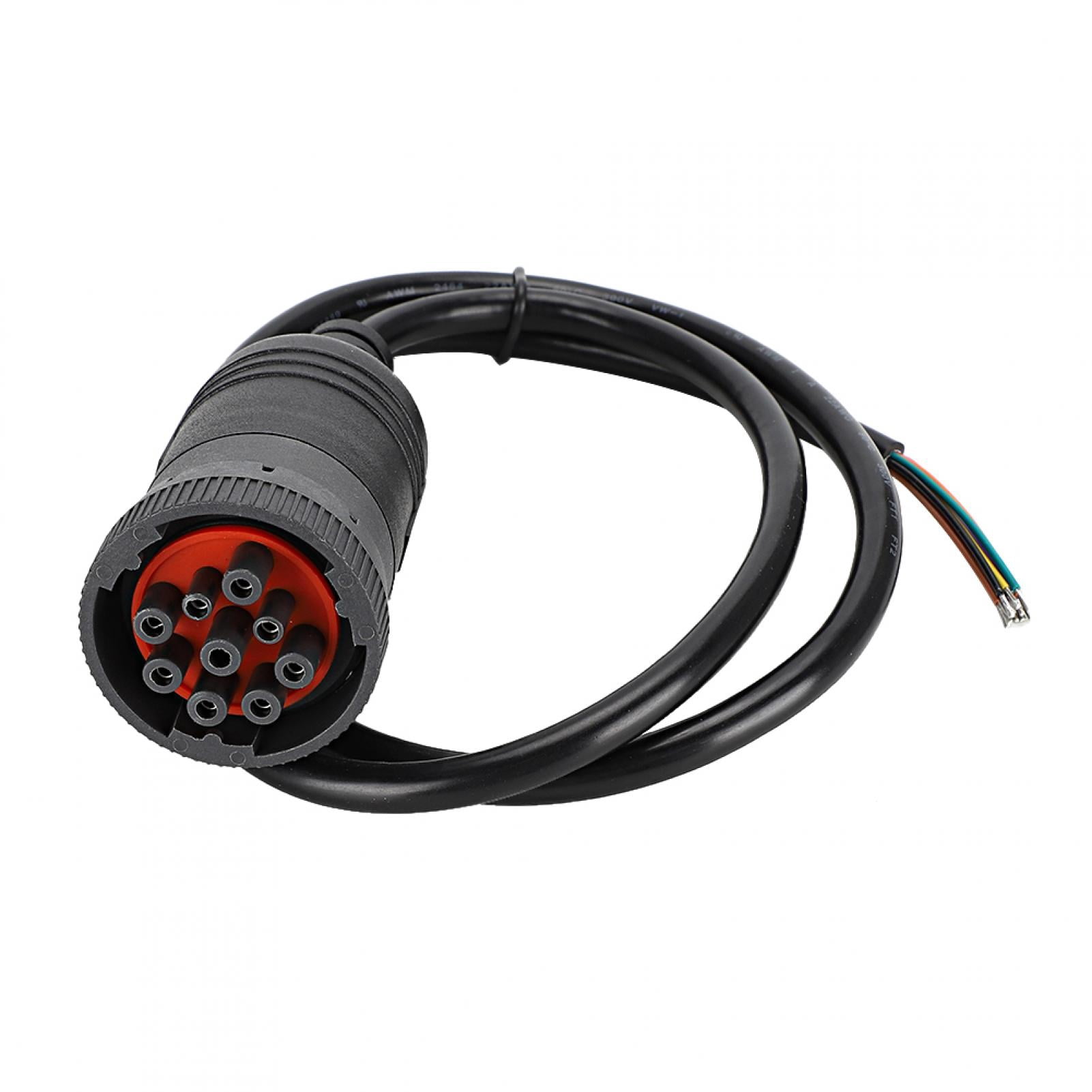 Câble Ouvert J1939 9 Broches Femelle - 1,5 M - Pour Diagnostic Véhicule - Connecteur Type 2 - Compatible Outils