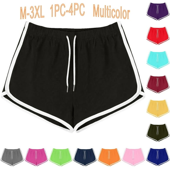 Rciityk Women's Sport Yoga Shorts Dolphin Workout Shorts Summer Casual Athletic Gym Shorts Elastic Waist Loungewear Shorts