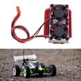 thumbnail image 1 of Ventiladores de Enfriamiento de Automóvil RC de Enfriamiento motor Motor Radiador Desdeffmo de Calor Alta Velocidad Colorido 380 540 550 3650, 1 of 7
