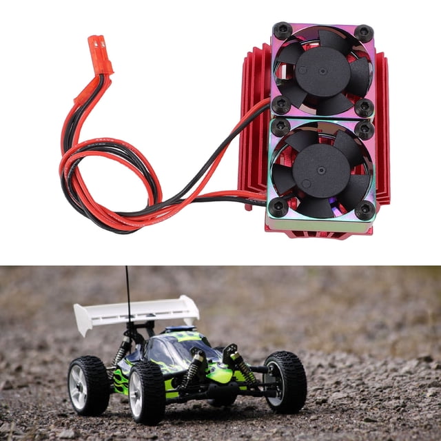 Ventiladores de Enfriamiento de Automóvil RC de Enfriamiento motor Motor Radiador Desdeffmo de Calor Alta Velocidad Colorido 380 540 550 3650