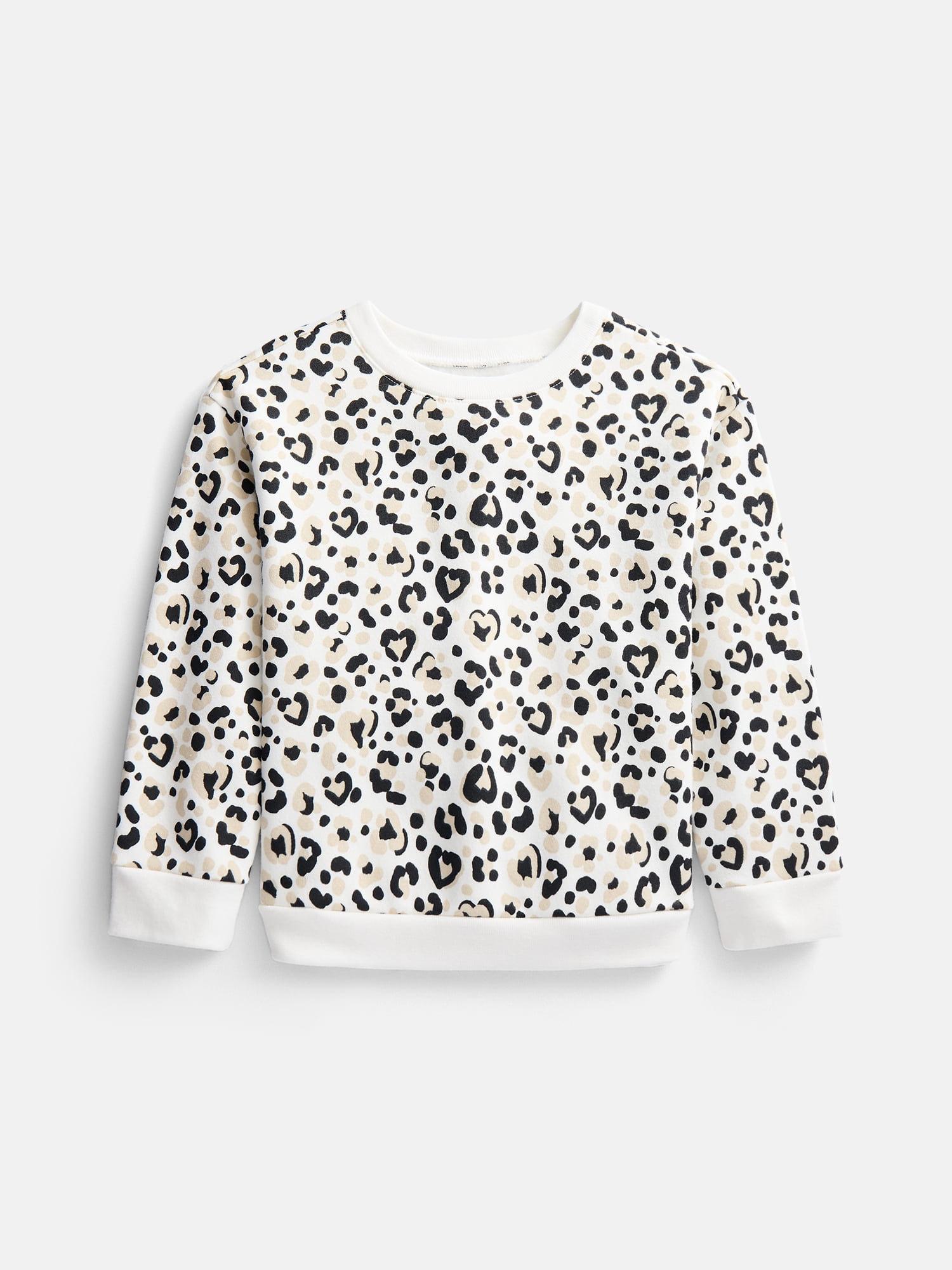 Wonder Nation Baby & Toddler Fleece Crewneck Sweatshirt, Sizes 6M-5T