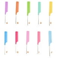 thumbnail image 4 of Tail Comb Plastic Portable Different Colors New-style Bright Exquisite Appearance Easy Installment Long Service Life Hair Picks Bone Color, 4 of 6