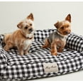 thumbnail image 6 of Harry Barker Black Buffalo Check Lounger Bed, Medium, 6 of 6