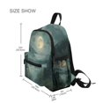 thumbnail image 3 of FORMRS School Backpack with Front Zippered Pocket 12" Student Travel Daypack, Forest House, 3 of 6
