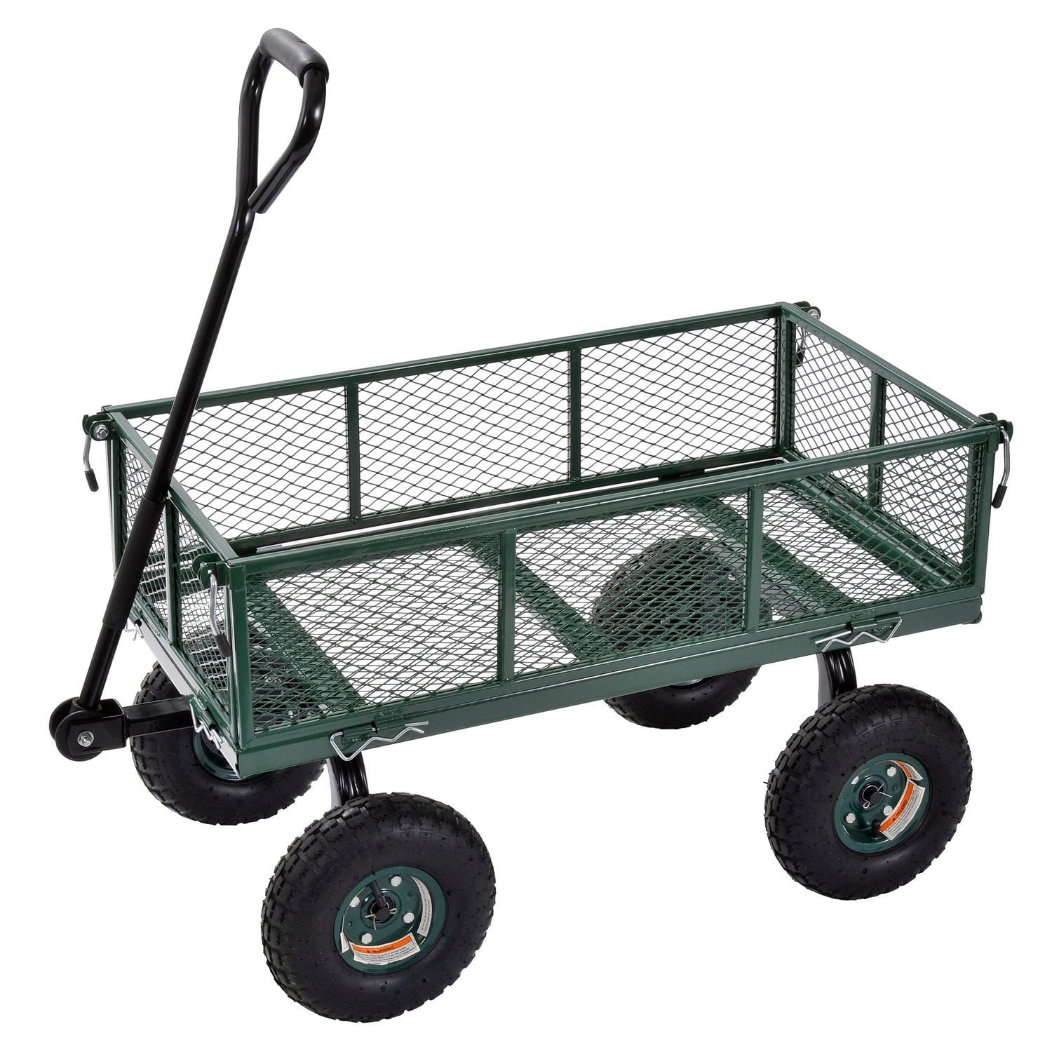 Load 400 lb Sandusky Lee CW3418 Muscle Carts Steel Utility Garden Wagon 