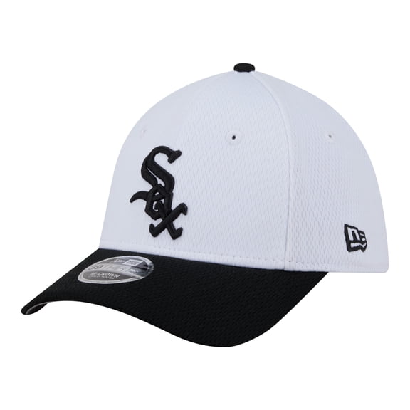 Toddler New Era White Chicago White Sox Baseball 39THIRTY M-Crown Adjustable Hat