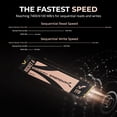 thumbnail image 5 of SABRENT Rocket 4, 1TB PCIe 4.0 NVMe SSD – 7400MB/s Read, 6400MB/s Write, Gen4 SSD for Desktops, Laptops, and PS5, High-Speed Performance with Low Heat, for Gaming and System Builders (SB-RKT4L-1TB), 5 of 7