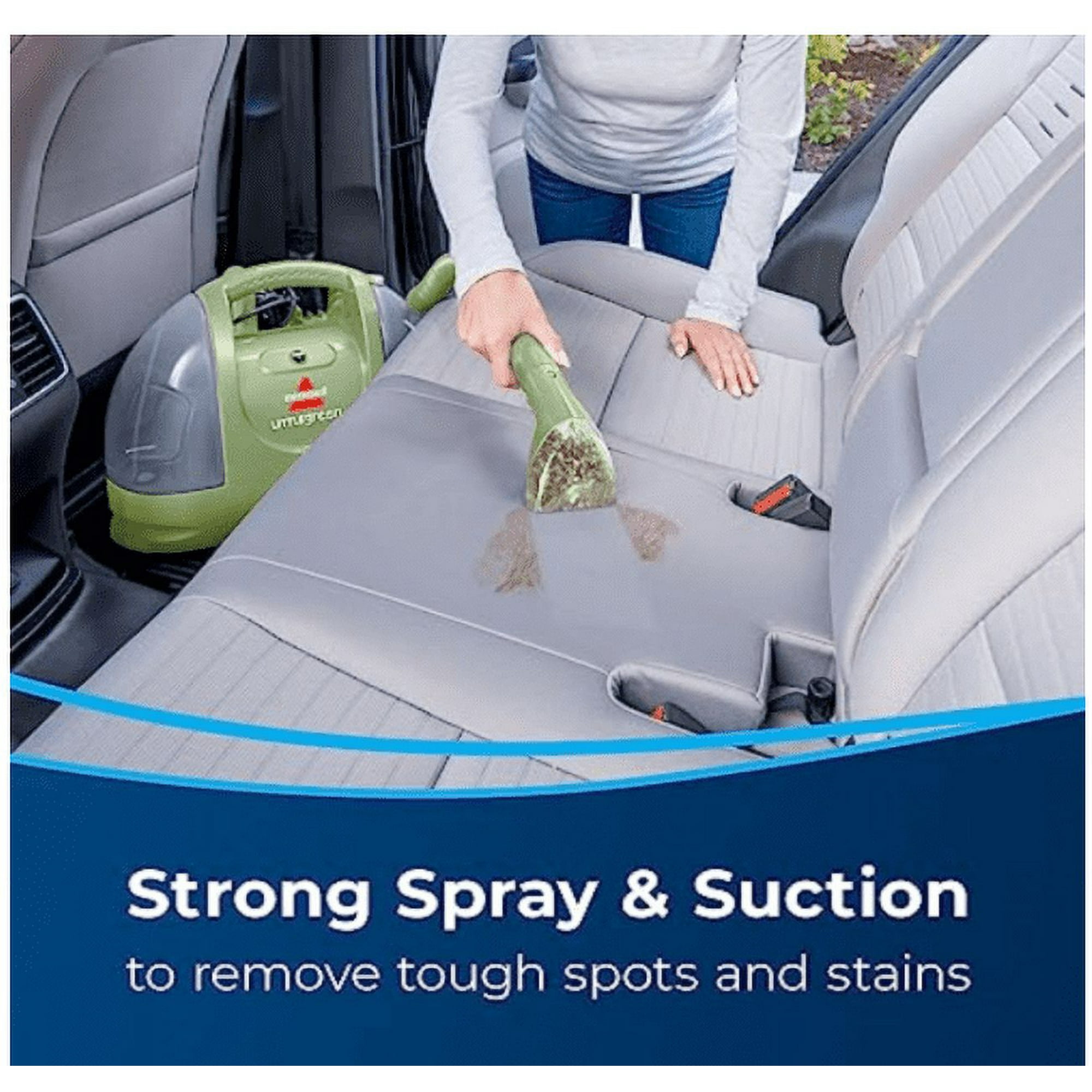 Bissell Multi-Purpose Portable Carpet and Upholstery Cleaner, 1400B, Green