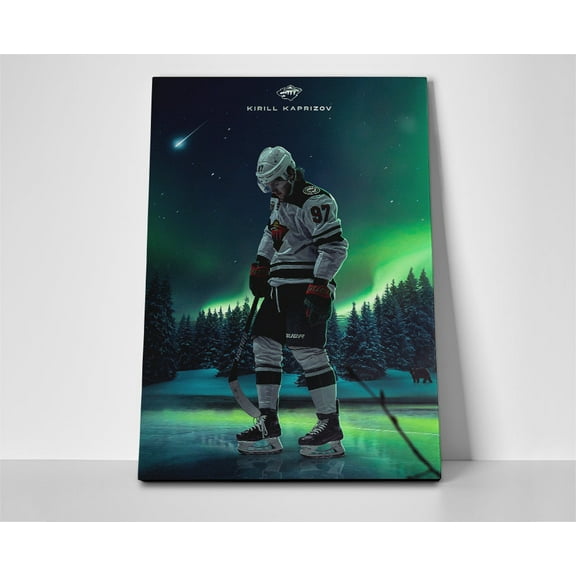 Kirill Kaprizov Poster or Wrapped Canvas