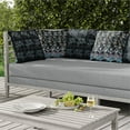 thumbnail image 5 of Papillon Paradise Indoor/Outdoor Pillow with Removable Cover in Black 16x16, 5 of 6