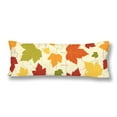 thumbnail image 1 of BSDHOME Seamless Pattern with Colorful Autumn Leaves Pillow Covers Pillowcase 20x60 inch Body Pillow Case Protector, 1 of 2