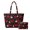 Christmas Gnome, variant on ZUXONGSY Christmas Holiday 2 Piece Quilted Shoulder Bags Spacious Sturdy for Business Polyester Women's Quilted Bag