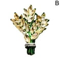 thumbnail image 7 of Lavender Flower Brooch Crystal Rhinestone Glass Tulip Bouquet Brooch Lapel Fashion Pin Party Accessories Elegant Wedding & cheap pin dollars 10 & For dollars brooc women under pins For 10 bouq I7Z6, 7 of 7