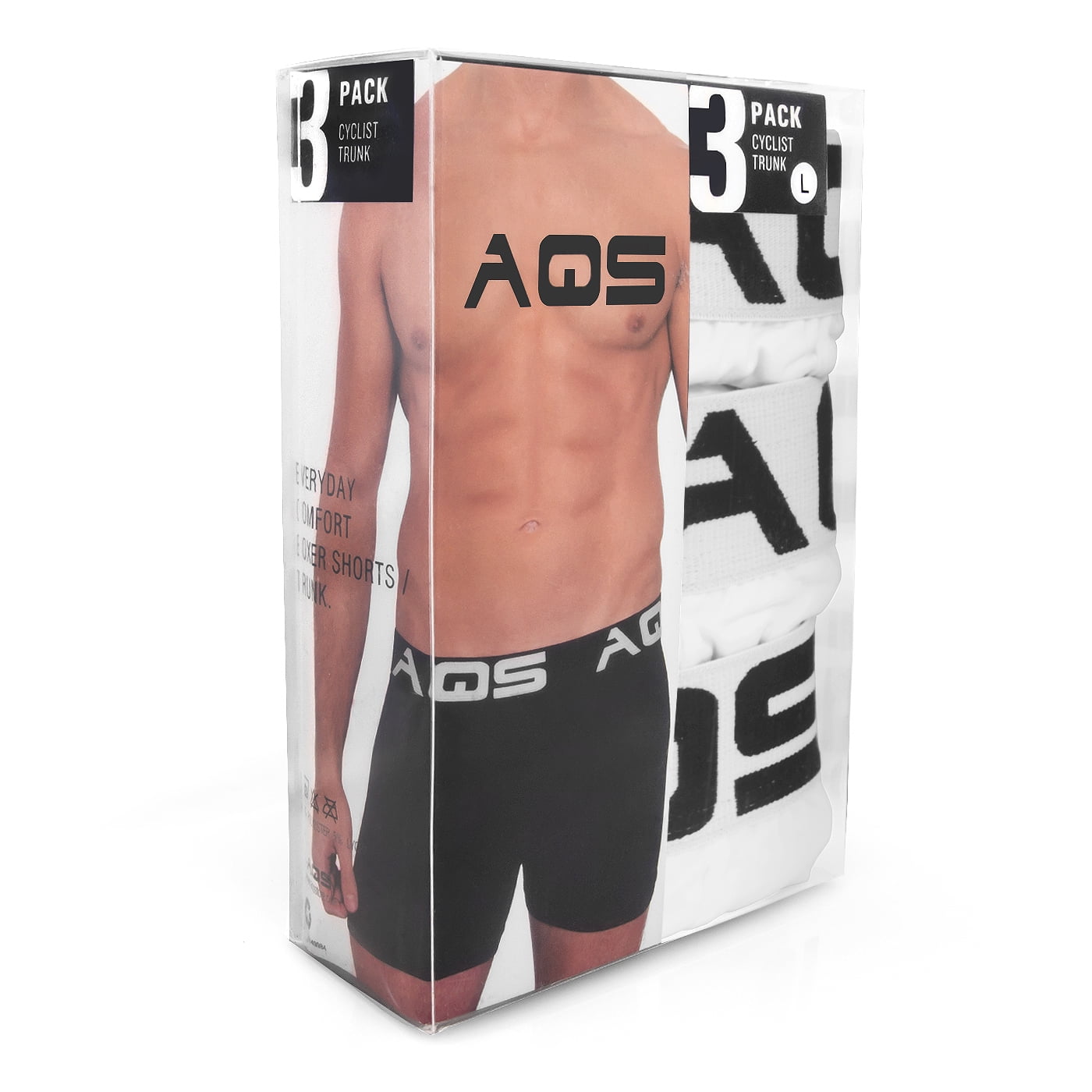 aqs men's colorful boxer briefs