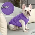 thumbnail image 6 of 2 Layers Fleece Lined Warm Dog Jacket for Puppy Winter Cold Weather,Soft Windproof Small Dog Coat 1Pack, 6 of 8