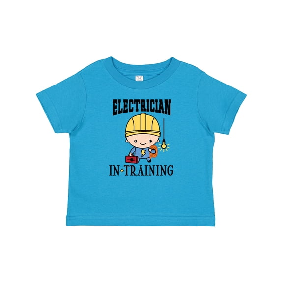 Inktastic Future Electrician in Training Boys Baby T-Shirt
