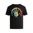 thumbnail image 4 of Autism Awareness Men's Hand Print Graphic Tee with Short Sleeves, Sizes XS-2XL, 4 of 4
