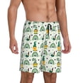 thumbnail image 2 of Fotbe St. Patrick's day Pantalones Cortos de Pijama para Hombre, Ropa de Dormir, Pantalones de Pijama Cortos para Hombre-Medium, 2 of 6
