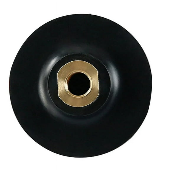 Rubber Backing Pad Polishing Grinding Disc Holder for Angle Grinder M14 Abrasive Self-Adhesive Grinding Backing Pad 3In