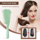 thumbnail image 5 of Peine de peluquero cómodo para cabello ondulado/rizado/enrollado/aceite/grueso/largo (verde claro) Cgtredaw Para estrenar, 5 of 8