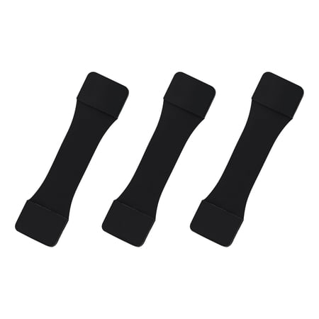 Sportact Fishing Reels Fishing Accessories Fishing Equipment 3pcs Rubber Fishing Reel Protective Case Cover Base Mat for Carp Bass and Trout