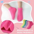 thumbnail image 2 of GENTABY 20 Pairs Toddler Girls Ankle Socks, Low Cut Short Soft Socks for Girls Kids Children Aged 1-13, 2 of 7