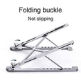 thumbnail image 2 of Computer desk fashion laptop desk computer Fashion stand, Hao Shuo creative new computer stand Desktop Laptop Stand Foldable Ultra Thin Cooling Rack Design Portable Adjustable Height Aluminum Alloy Su, 2 of 6