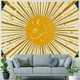 thumbnail image 4 of PRATYUS Vintage Sun Tapestry for Classroom Rainbow Boho  Sunshine Sunset Tapestries Wall Hanging Aesthetic Retro Tapestrys for Living Room Dorm Painting, 4 of 6