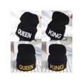 thumbnail image 2 of King or Queen Beanies Embroidered Couple Hat Cap Mr Mrs Gift, 2 of 2