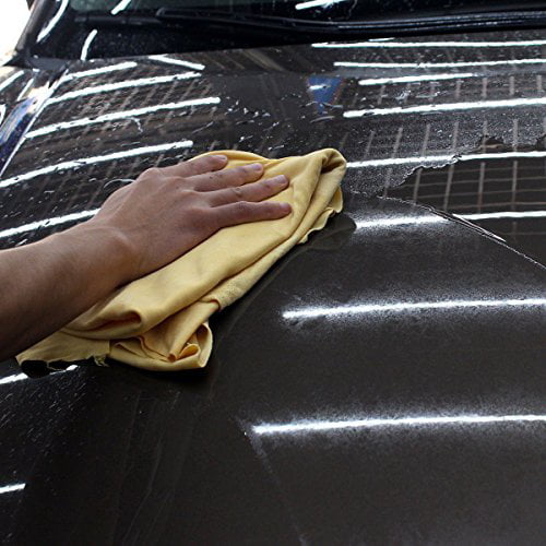Car Nature Chamois Real Leather Washing Cloth Cleaning Towel Wipes Clean Cham 