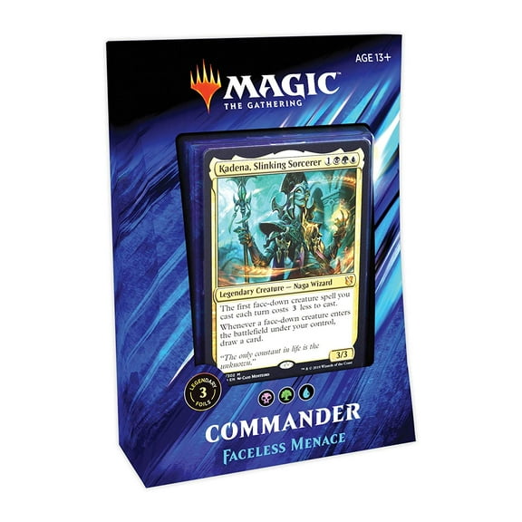 Magic: The Gathering Commander 2019 Faceless Menace Deck | 100-Card Ready-to-Play Deck | 3 Foil Commander