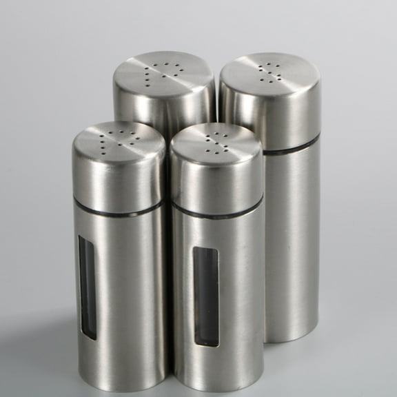 Masteelf  Pepper Shaker Seasoning Bottle Set Salt and Condiment Jar