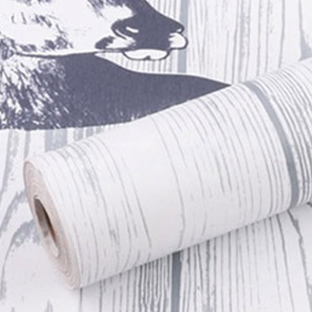 Papier Peint Autocollant en Bois, Papier Peint Bois Pelable et Collant, Papier Peint Bois Rustique