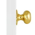 thumbnail image 5 of Design House Cambridge Interior Dummy Door Knob, Polished Brass, 5 of 13