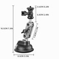 thumbnail image 4 of Soporte para Cámara Con Ventosa para Coche 360 ​​ajustable para Cámara Acción Insta360 DJI, 4 of 4