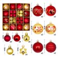 thumbnail image 3 of Adornos De Bolas Colgantes 44 Uds. Adornos de bolas, decoración ligera de bolas navideñas para decoración de fiestas navideñas, 3 of 5
