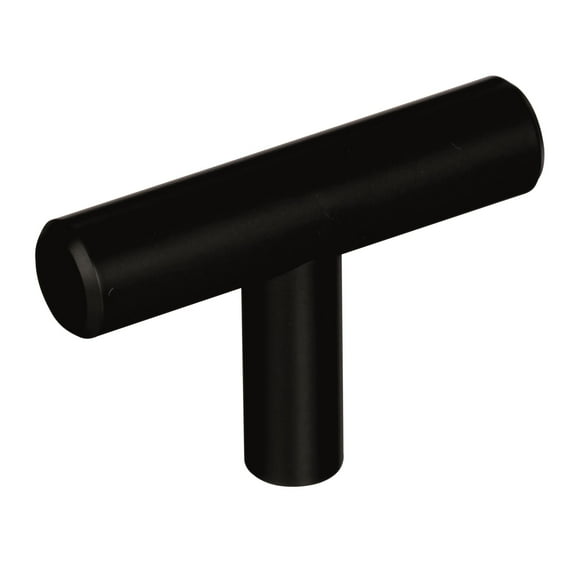 Amerock | Cabinet Knob | Black Bronze | 1-15/16 inch (49 mm) Length | Bar Pulls | 10 Pack | Drawer Knob | Cabinet Hardware