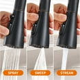 thumbnail image 3 of Cobbe Kitchen Sink Faucets Oil Rubber Bronze Pull Down Kitchen Faucet Single Handle Kitchen Faucet, 3 of 9
