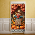 thumbnail image 2 of Colorful Theme Fall Decoration Scarecrow Design Thanksgiving Banner for Autumn Celebration Party Decoration Indoor, 2 of 9