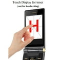 thumbnail image 1 of Teléfono móvil con tapa para personas mayores con estuche protector G10 C Teléfono móvil con tapa para personas mayores Pantalla dual Botón grande Teléfono celular de gran, 1 of 8