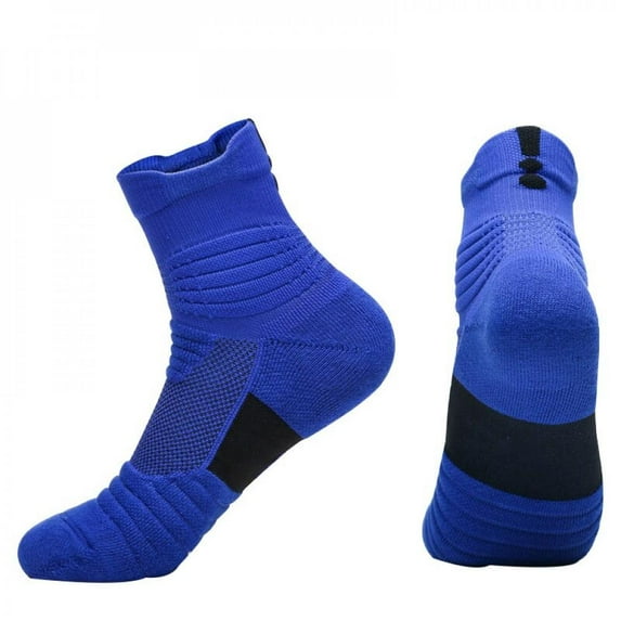 Men Professional Sports Socks Basketball Running Towel Bottom Anti-Slip Sport Boat Outdoor Breathable Cotton Hiking Socks