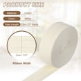 thumbnail image 2 of Uxcell 27 Yards Cotton Twill Tape Ribbon, 1/4 Inch Herringbone Twill Tape Bias Ribbon Binding Tape or Sewing Hemming Binding Quilting Piping DIY Craft, White, 2 of 6