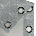 thumbnail image 4 of Ambesonne Art Deco Grommet Curtain, Grey White Vintage Shells, 50"x84", Grey and White, 4 of 5