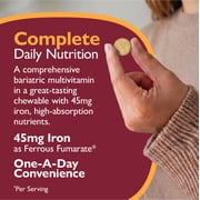 CELEBRATE VITAMINS CelebrateONE 45 Once Daily Bariatric Multivitamin with Iron, Tropical Twist, 30 Count