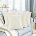 thumbnail image 1 of Lot de 4 Housses de Coussin en Velours Décoratives, Douces, Carrées, 26 Pouces x 26 Pouces, 1 of 7